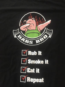 Rub, Smoke, Eat, Repeat Tee Shirt